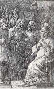 Albrecht Durer Christ befroe Caiaphas Spain oil painting artist